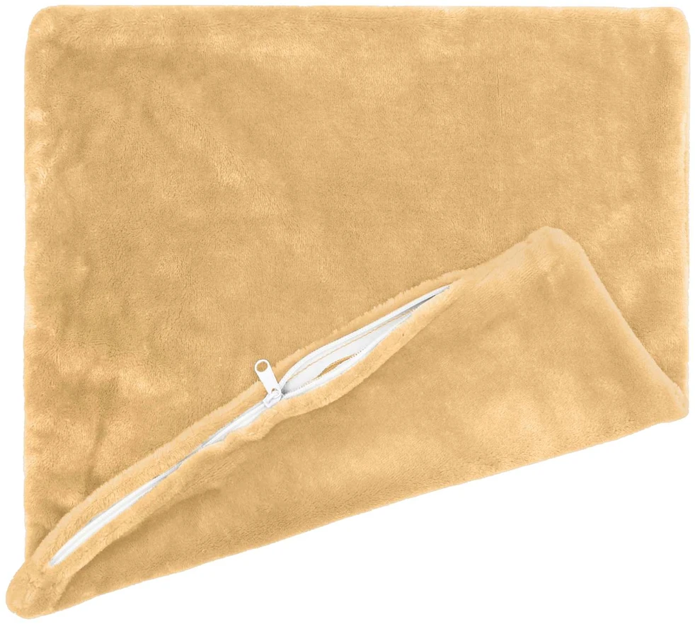 Pagalvėlės užvalkalas 6 vnt. HEERLEN Taupe 80 x 80 cm Flanelė