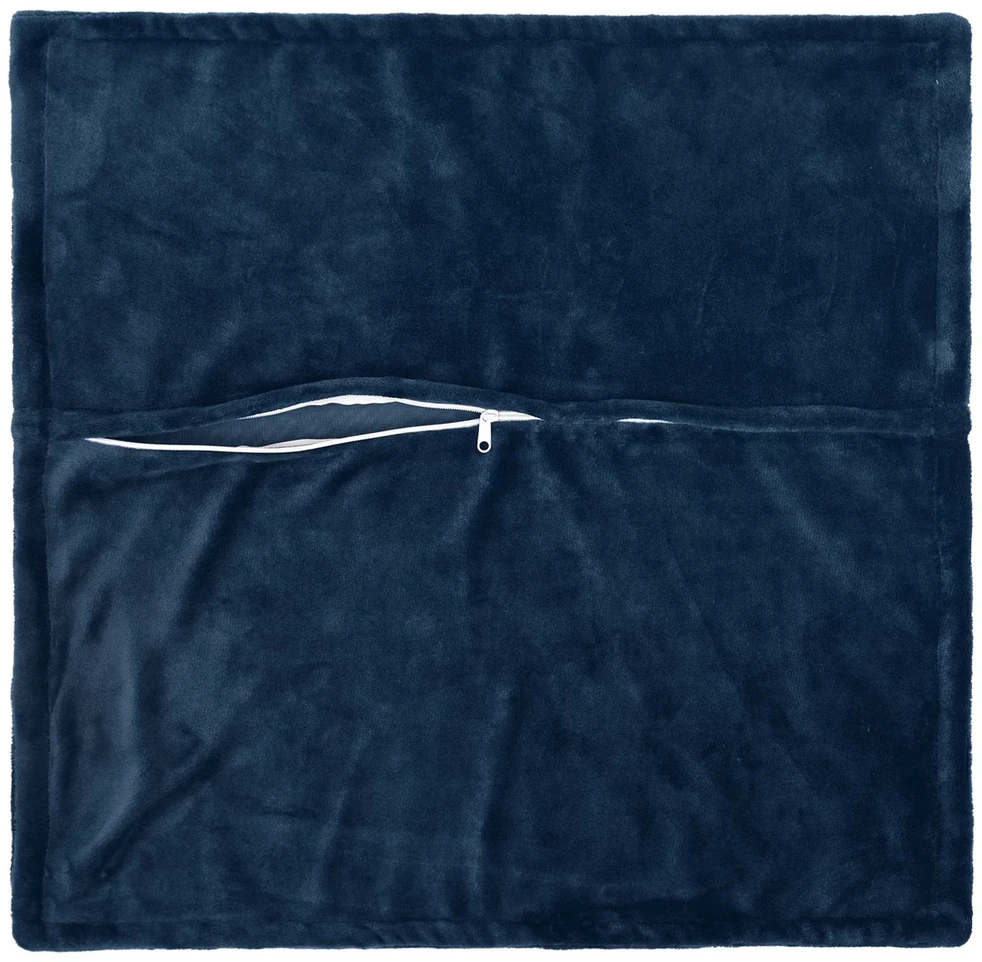Pagalvėlės užvalkalas 6 vnt. HOUTEN Jūrinė mėlyna 80 x 80 cm