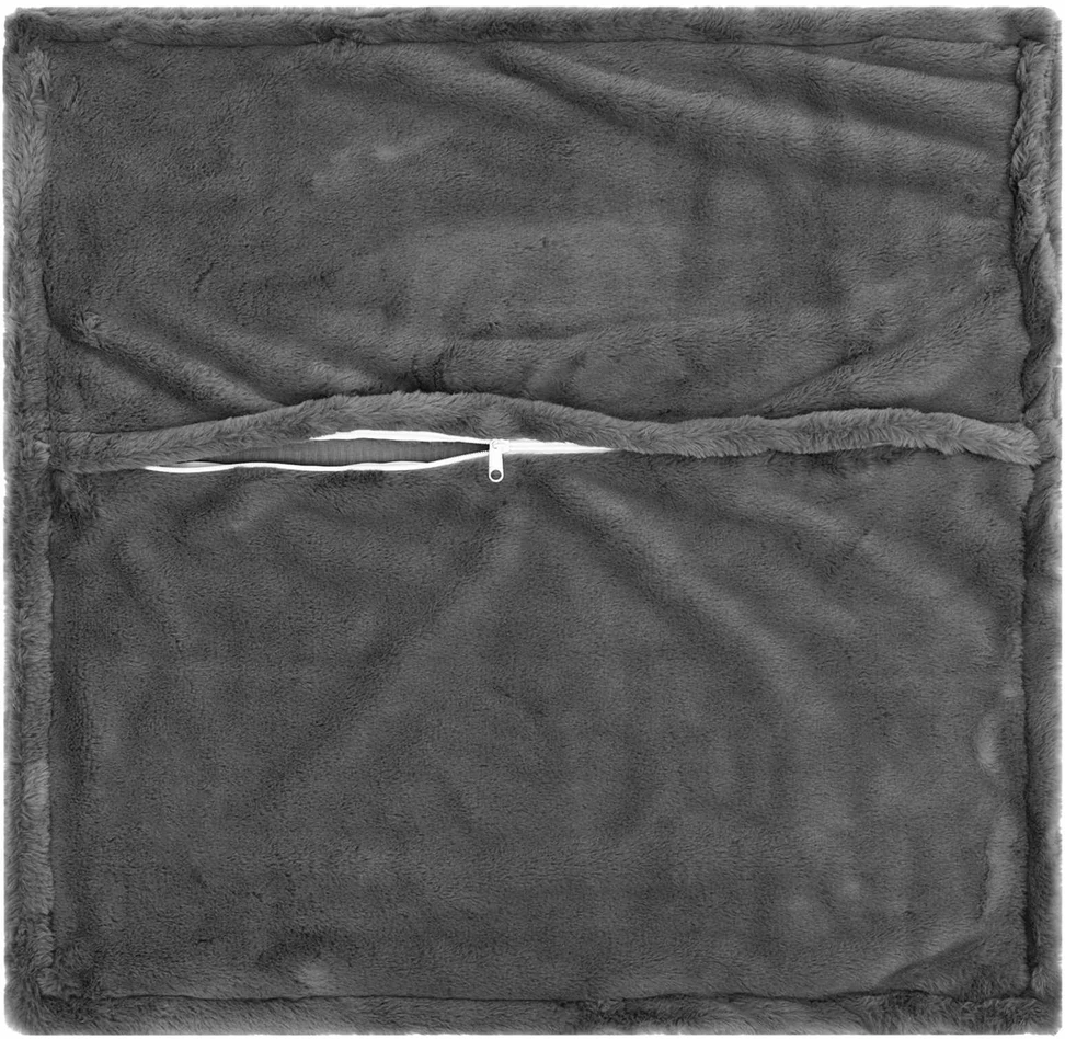 Pagalvėlės užvalkalas 6 vnt. HOUTEN Tamsiai pilka 70 x 70 cm