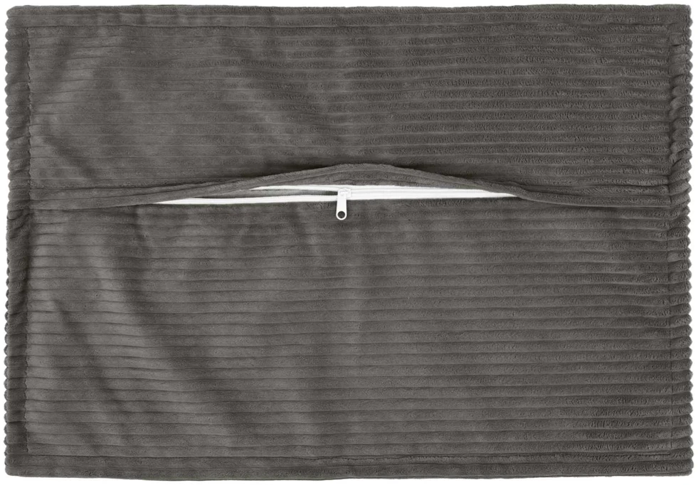 Pagalvėlės užvalkalas 6 vnt. HOUTEN Tamsiai pilka 50 x 80 cm