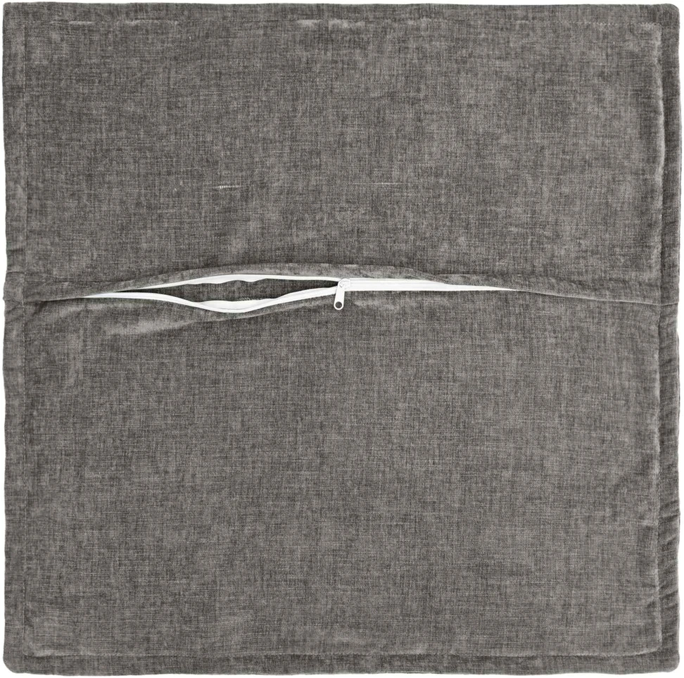 Pagalvėlės užvalkalas 6 vnt. HOUTEN Tamsiai pilka 65 x 65 cm