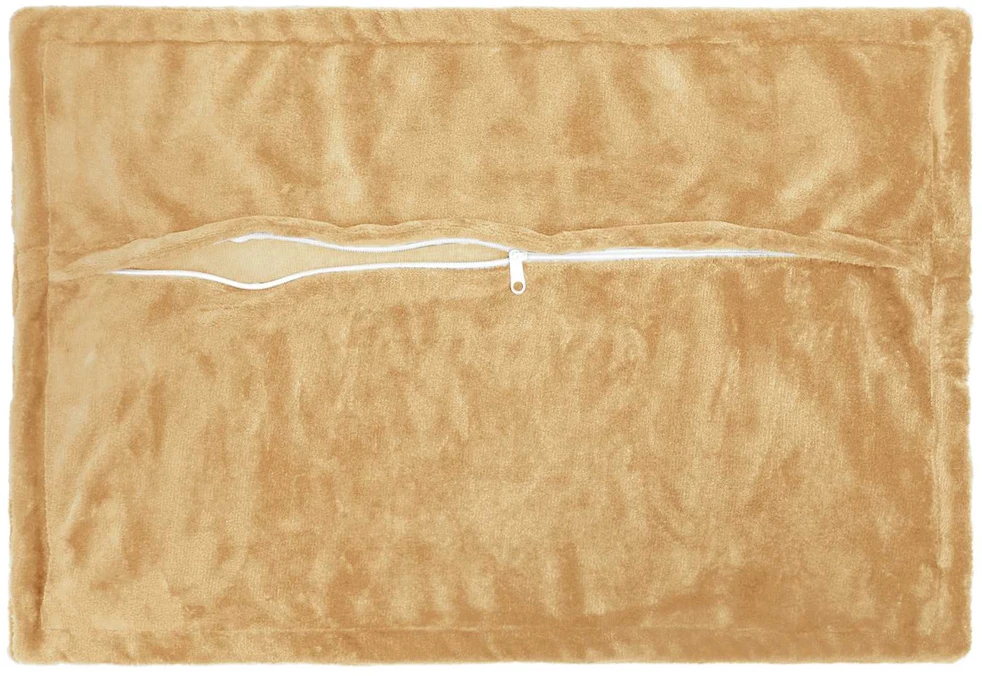 Pagalvėlės užvalkalas 6 vnt. HOUTEN Taupe 50 x 70 cm Flanelė