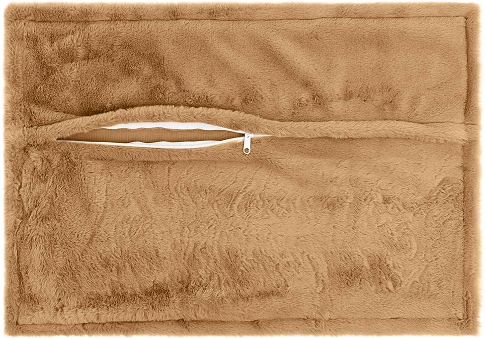 Pagalvėlės užvalkalas 6 vnt. HOUTEN Taupe 30 x 50 cm