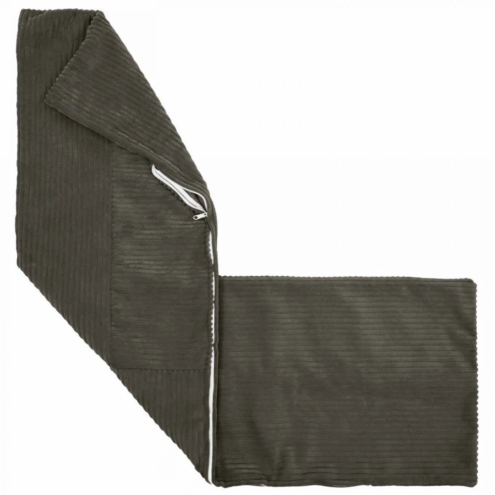 Pagalvėlės užvalkalas ALMELO Antracito 40 x 145 cm mančester