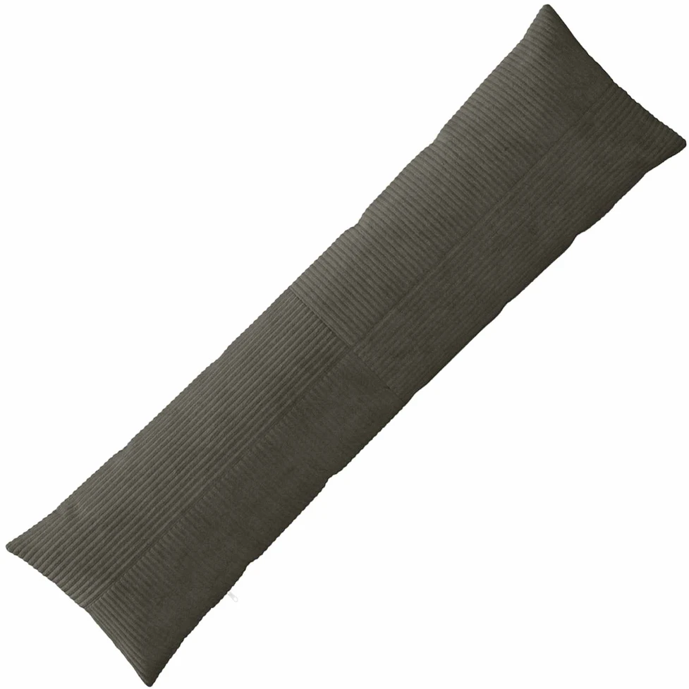 Pagalvėlės užvalkalas ALMELO Antracito 40 x 145 cm mančester