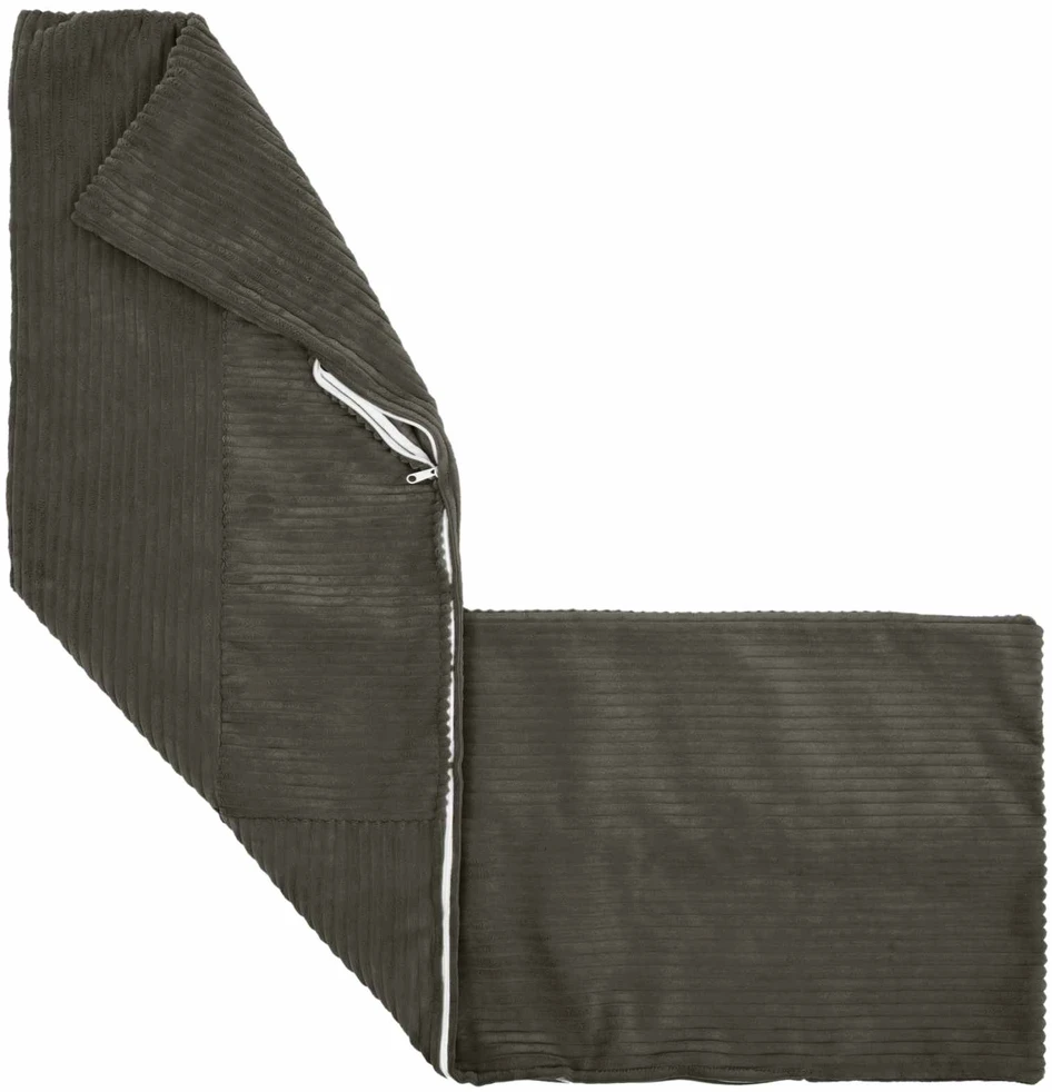 Pagalvėlės užvalkalas ALMELO Antracito 40 x 145 cm mančester