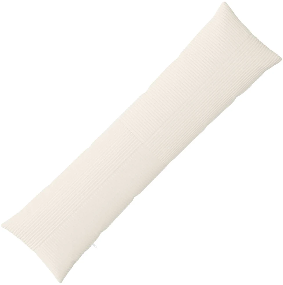 Pagalvėlės užvalkalas ALMELO Kreminė 40 x 145 cm mančester