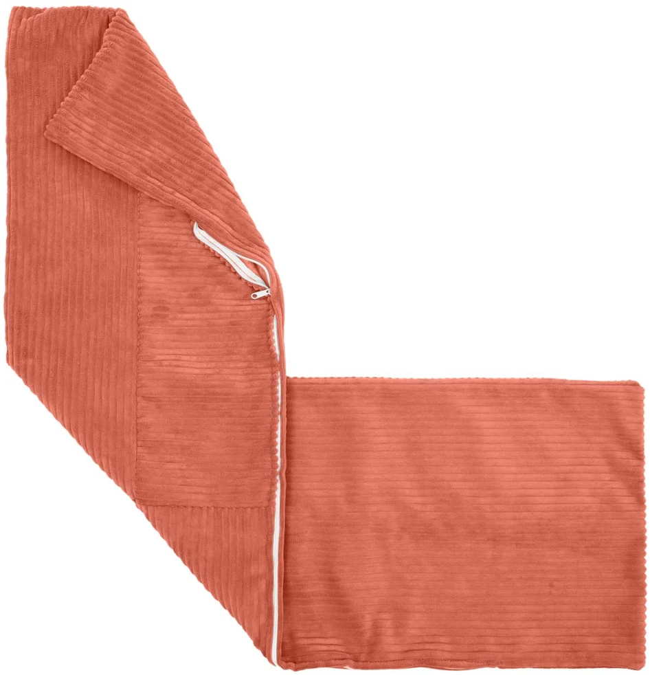 Pagalvėlės užvalkalas ALMELO Raudona oranžinė 40 x 145 cm