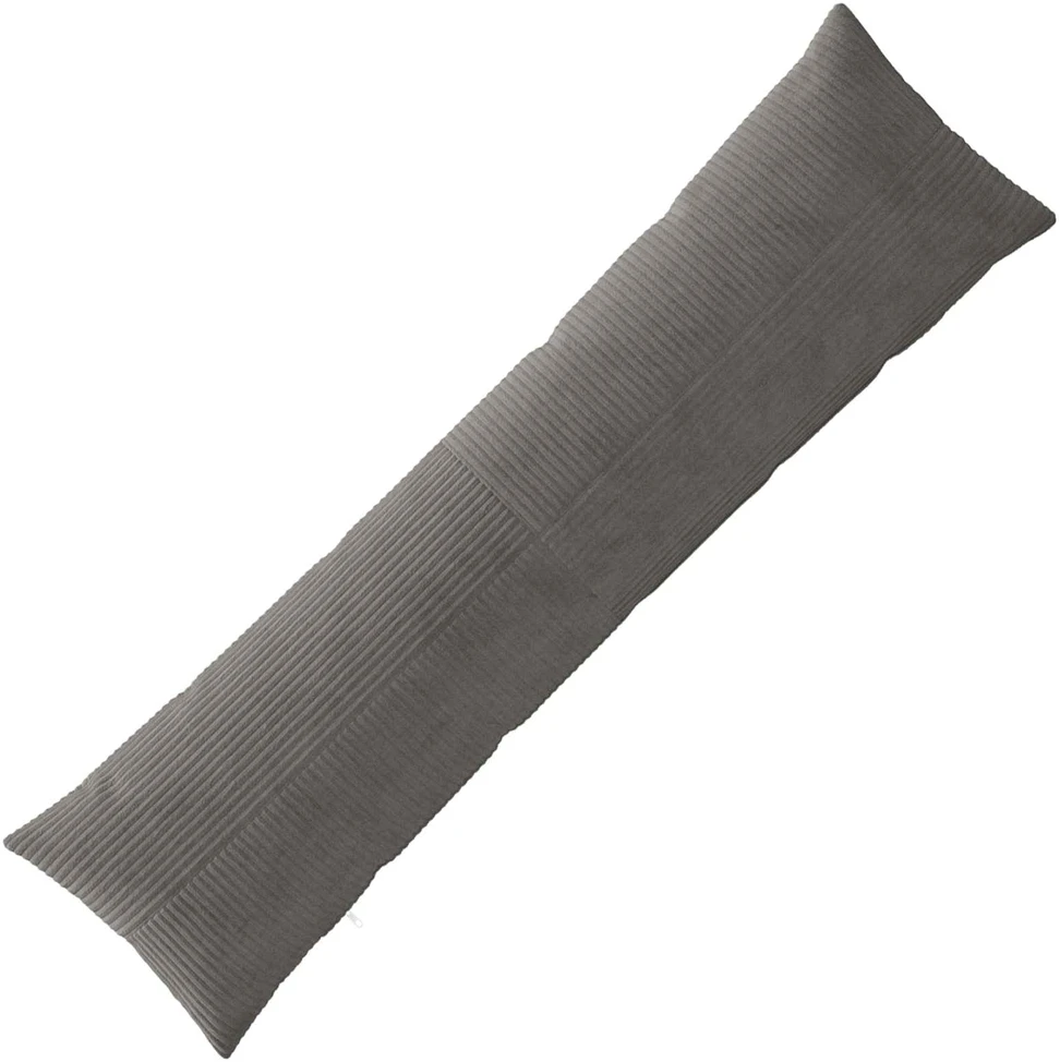 Pagalvėlės užvalkalas ALMELO Tamsiai pilka 40 x 145 cm