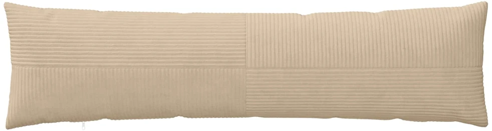 Pagalvėlės užvalkalas ALMELO Taupe 40 x 145 cm mančester