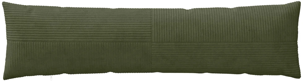 Pagalvėlės užvalkalas ALMELO Žalia 40 x 145 cm mančester