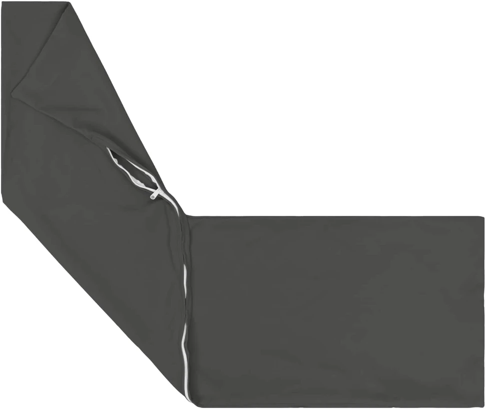Pagalvėlės užvalkalas HEERLEN Antracito 40 x 145 cm Poliesteris