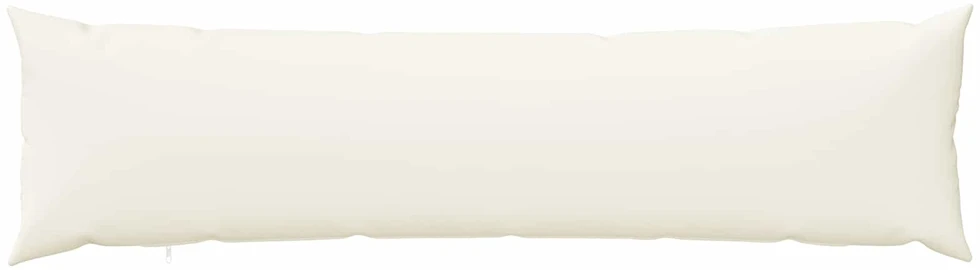Pagalvėlės užvalkalas HEERLEN Balta 40 x 145 cm Audinys