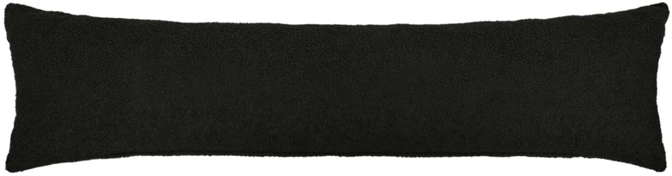 Pagalvėlės užvalkalas HEERLEN Juoda 40 x 145 cm Bouclé