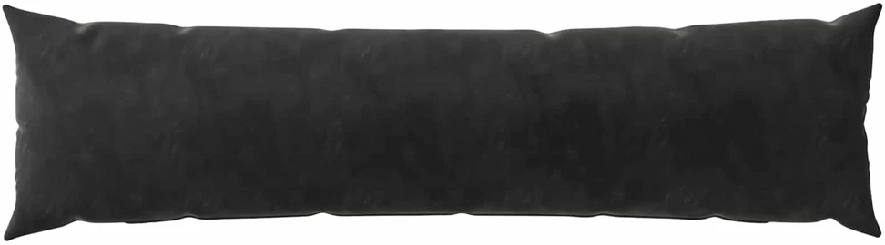 Pagalvėlės užvalkalas HEERLEN Juoda 40 x 145 cm Aksomas