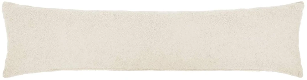 Pagalvėlės užvalkalas HEERLEN Kreminė 40 x 145 cm Bouclé