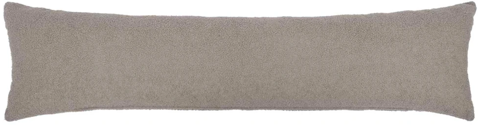 Pagalvėlės užvalkalas HEERLEN Šviesiai pilka 40 x 145 cm Bouclé
