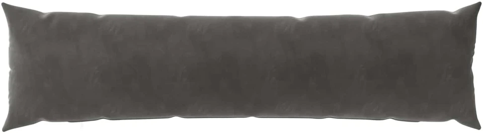 Pagalvėlės užvalkalas HEERLEN Tamsiai pilka 40 x 145 cm Aksomas