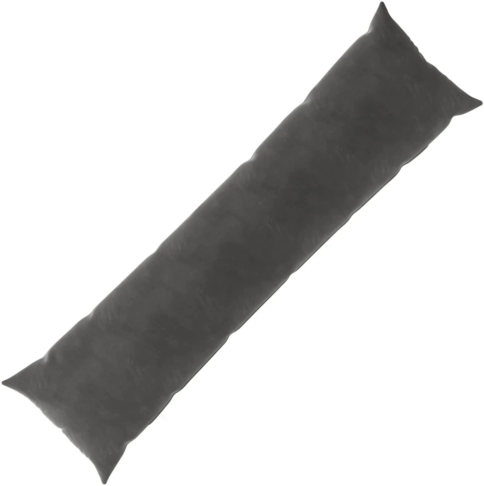 Pagalvėlės užvalkalas HEERLEN Tamsiai pilka 40 x 145 cm Aksomas