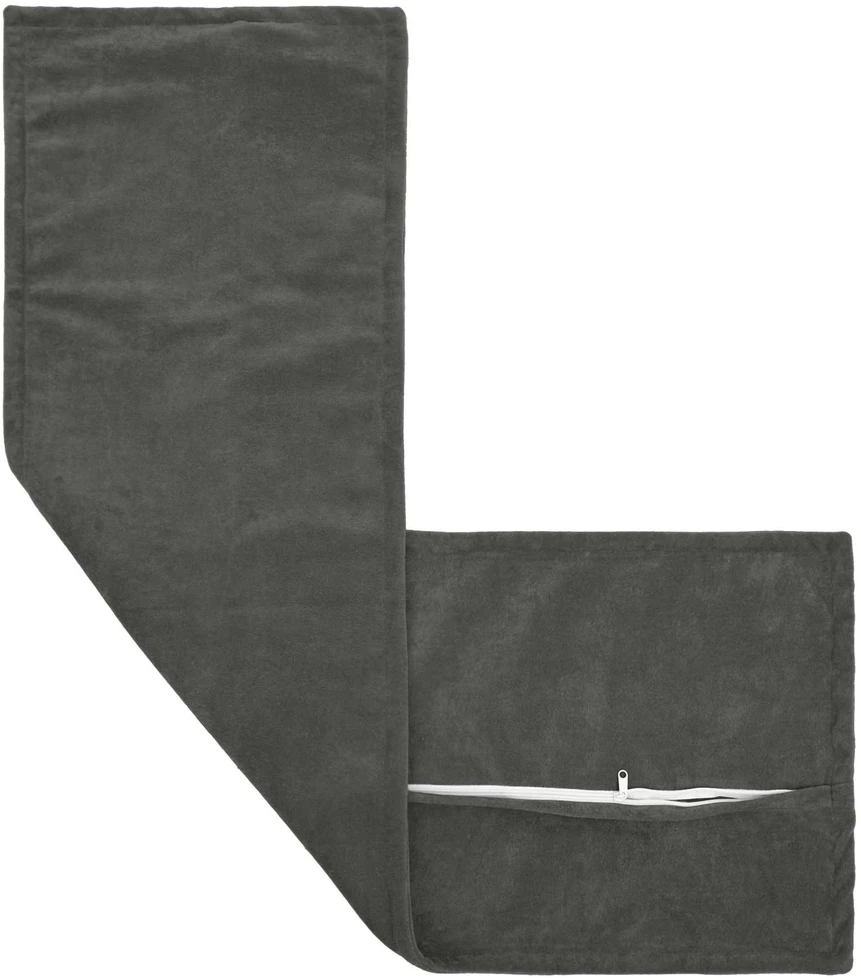 Pagalvėlės užvalkalas HOUTEN Antracito 40 x 145 cm