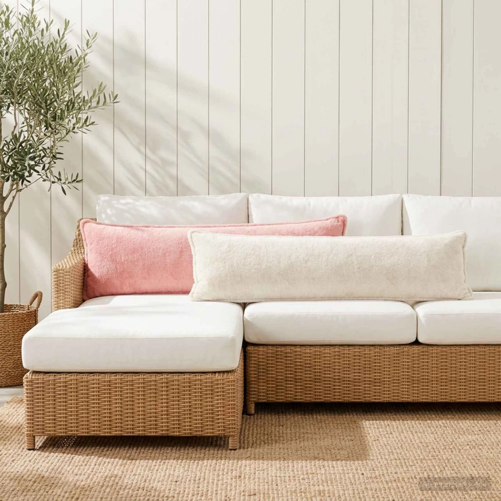Pagalvėlės užvalkalas HOUTEN Balta 40 x 145 cm