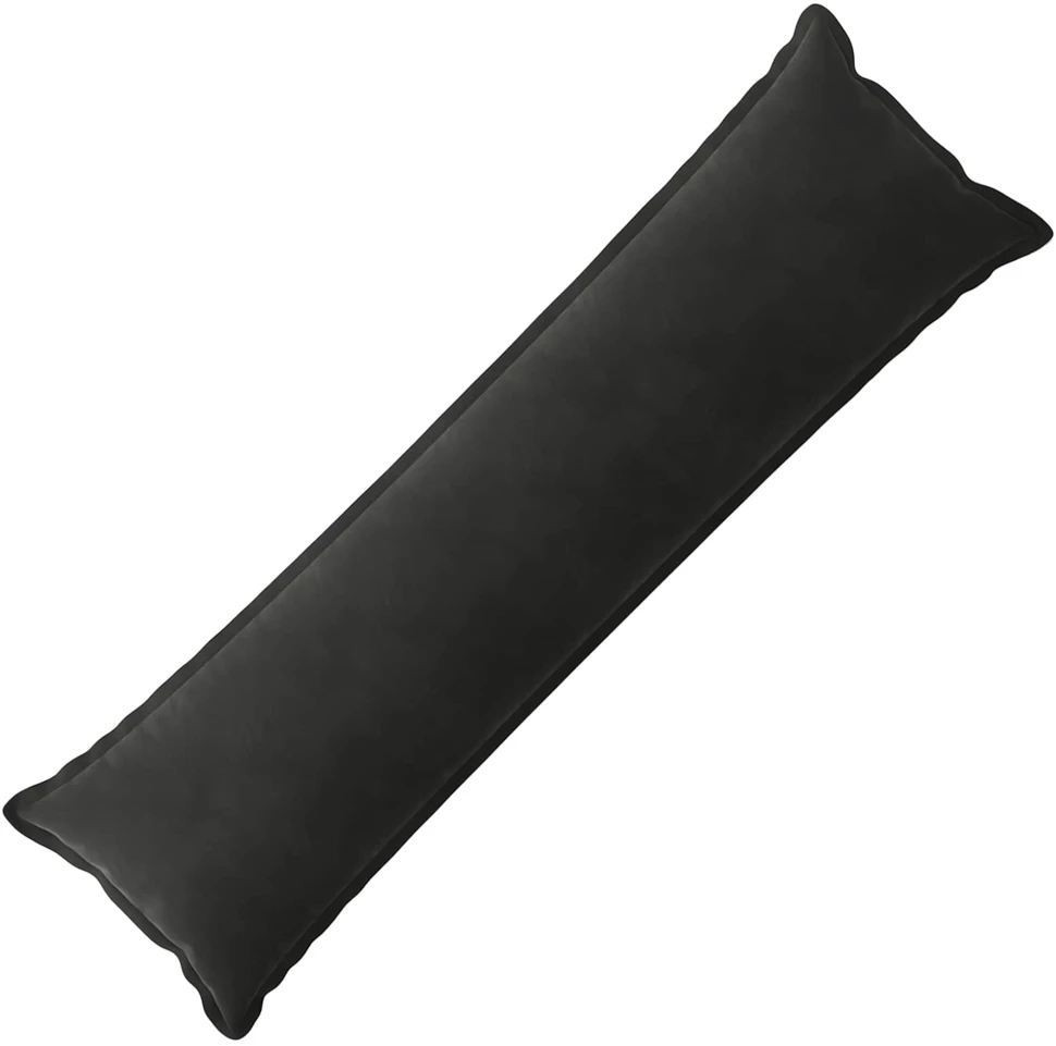 Pagalvėlės užvalkalas HOUTEN Juoda 40 x 145 cm Aksomas