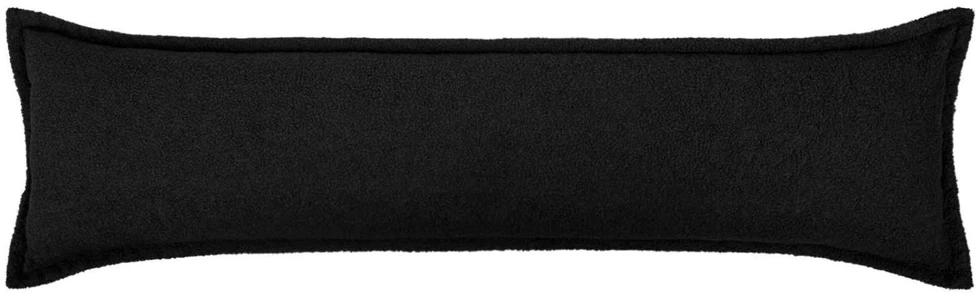 Pagalvėlės užvalkalas HOUTEN Juoda 40 x 145 cm Bouclé
