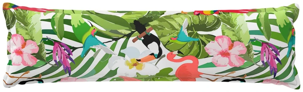 Pagalvėlės užvalkalas HOUTEN Juoda 40 x 145 cm Poliesteris