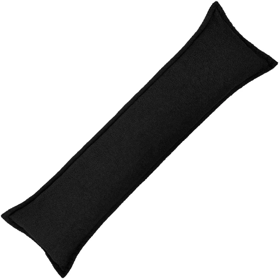 Pagalvėlės užvalkalas HOUTEN Juoda 40 x 145 cm Bouclé