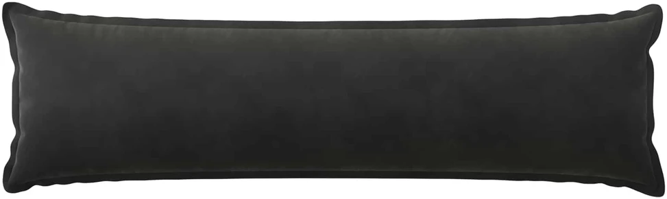 Pagalvėlės užvalkalas HOUTEN Juoda 40 x 145 cm Aksomas