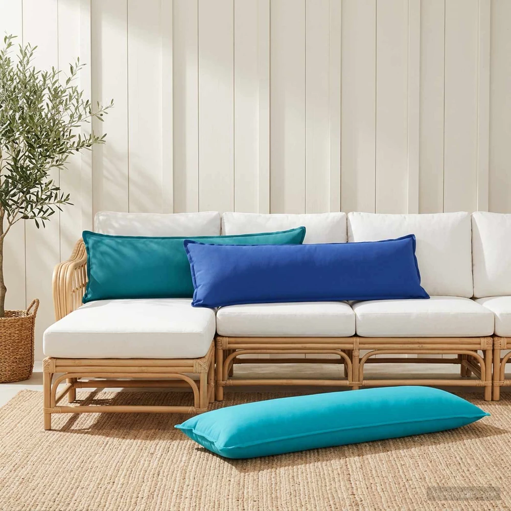 Pagalvėlės užvalkalas HOUTEN Karališka mėlyna 40 x 145 cm