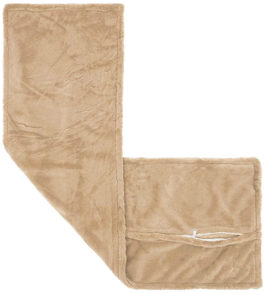 Pagalvėlės užvalkalas HOUTEN Kreminė 40 x 145 cm