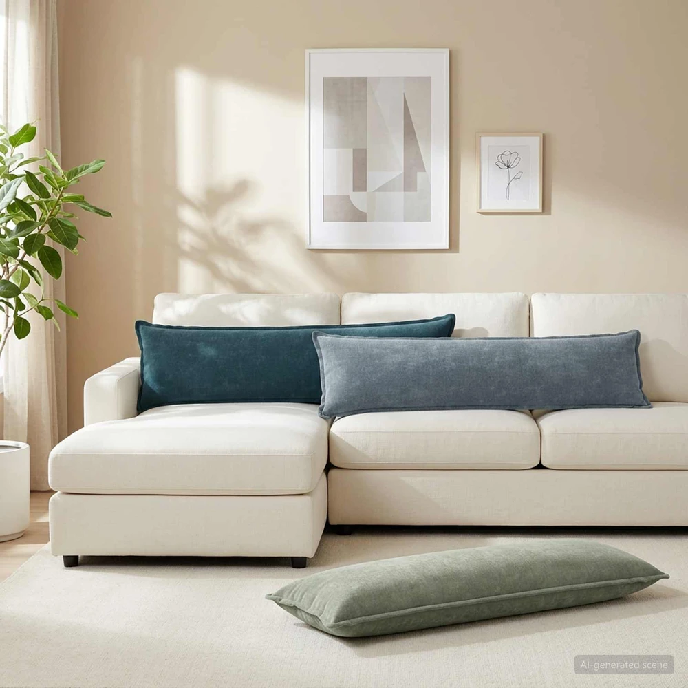 Pagalvėlės užvalkalas HOUTEN Mėlyna 40 x 145 cm