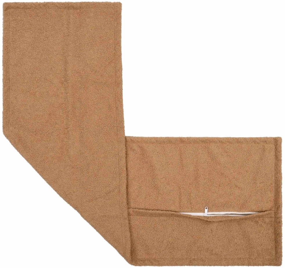 Pagalvėlės užvalkalas HOUTEN Smėlio 40 x 145 cm Bouclé