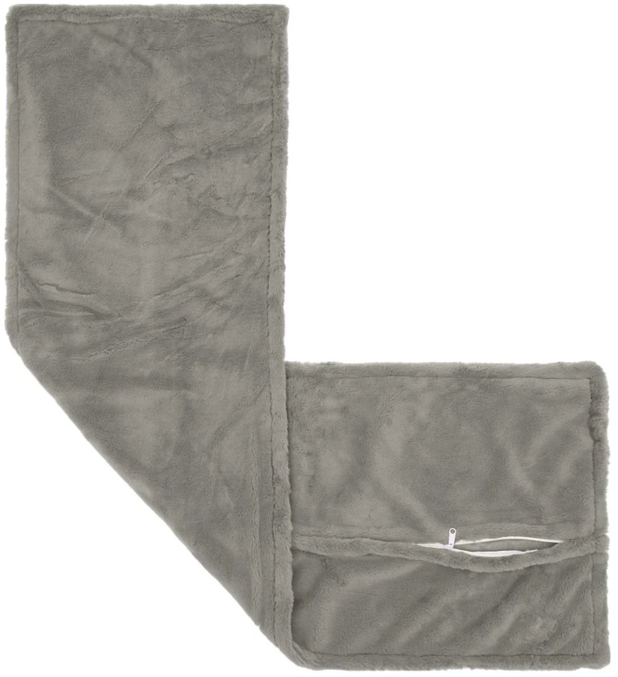 Pagalvėlės užvalkalas HOUTEN Šviesiai pilka 40 x 145 cm