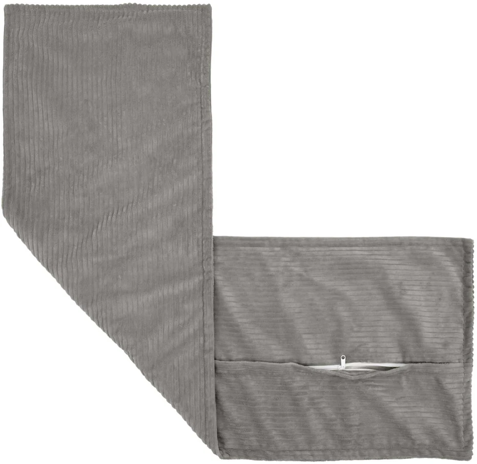 Pagalvėlės užvalkalas HOUTEN Šviesiai pilka 40 x 145 cm