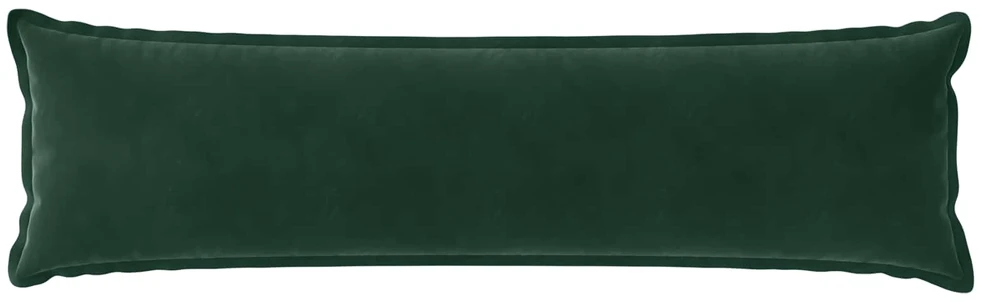 Pagalvėlės užvalkalas HOUTEN Tamsiai žalia 40 x 145 cm Aksomas