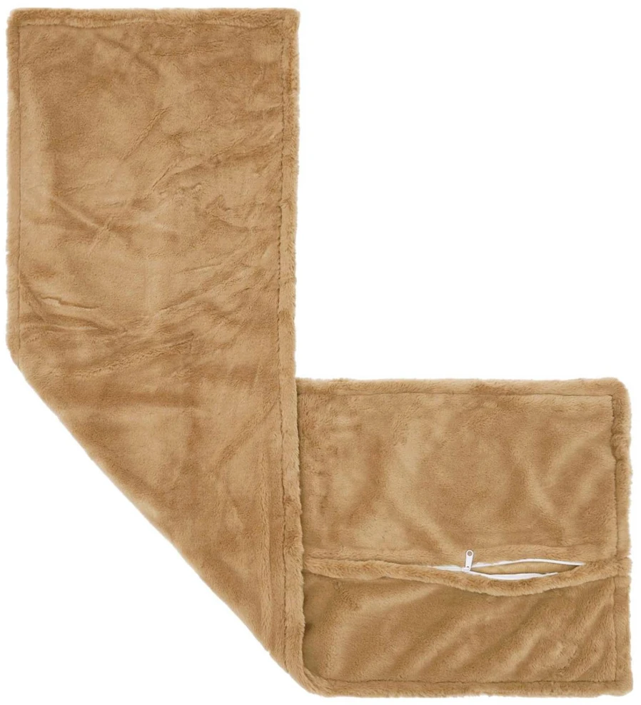 Pagalvėlės užvalkalas HOUTEN Taupe 40 x 145 cm