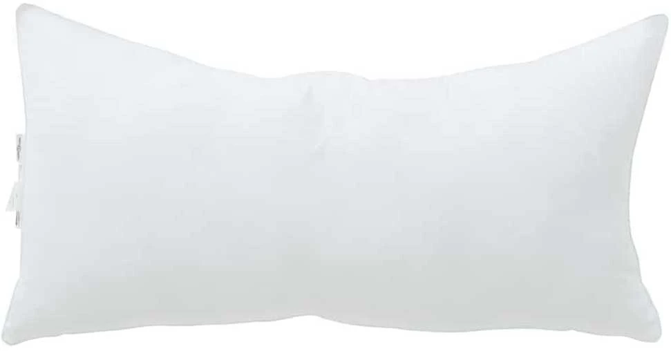 Pagalvė 2 vnt. 80 x 40 x 20 cm Poliesteris Balta