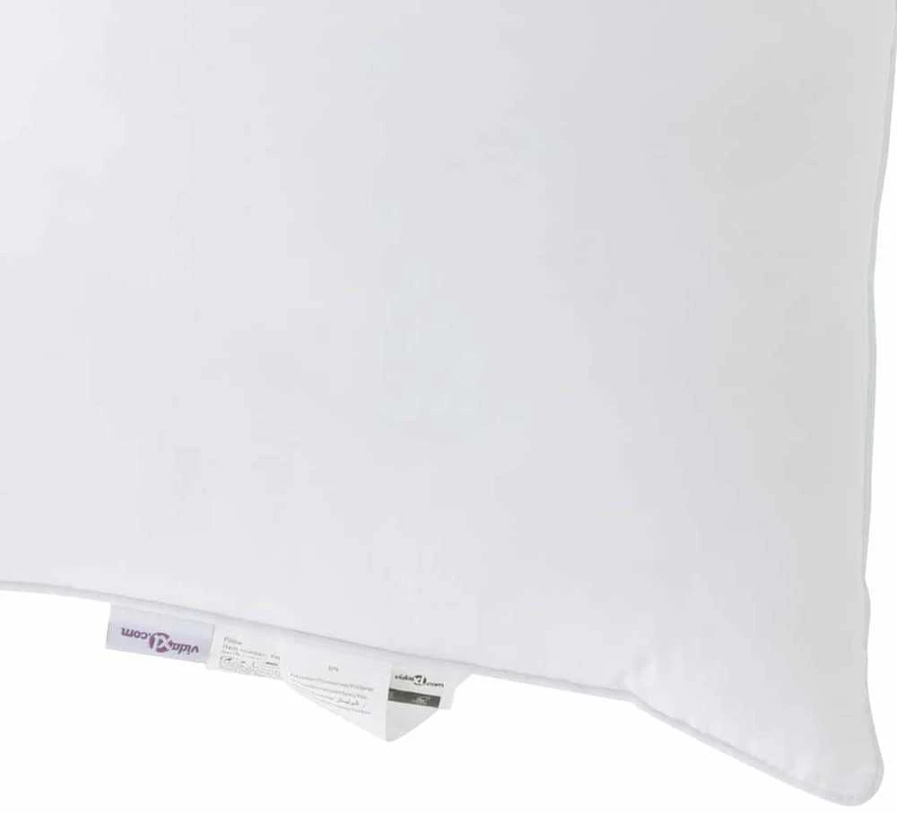 Pagalvė 2 vnt. 75 x 50 x 20 cm Poliesteris Balta