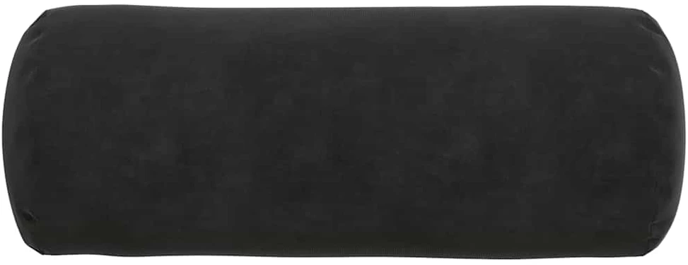 Pagalvės 2 pcs Juoda Ø 15 x 40 cm Kordūrinis audinys