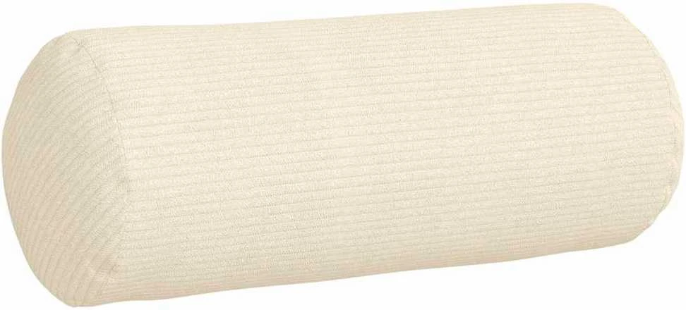 Pagalvės 2 pcs Kreminė Ø 15 x 40 cm Kordūrinis audinys