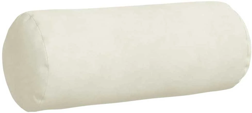 Pagalvės 2 pcs Kreminė Ø 15 x 40 cm Kordūrinis audinys