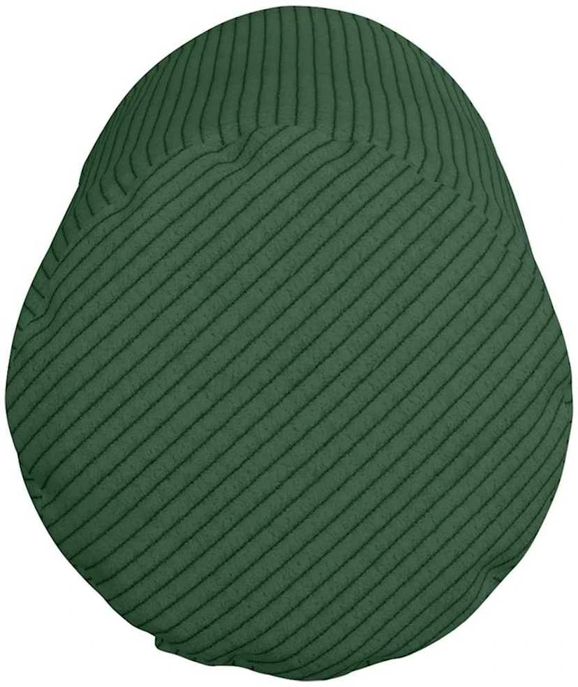 Pagalvės 2 pcs Tamsiai žalia Ø 15 x 40 cm Kordūrinis audinys