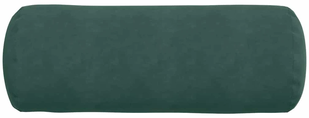 Pagalvės 2 vnt. Tamsiai žalia Ø 25 x 70 cm Kordūrinis audinys