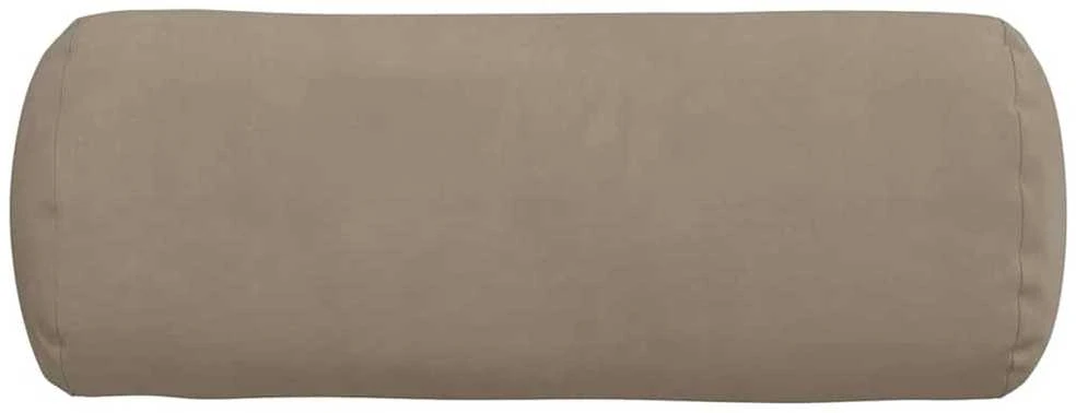 Pagalvės 2 vnt. Mikropluošto audinys Tortora Ø 15 x 40 cm