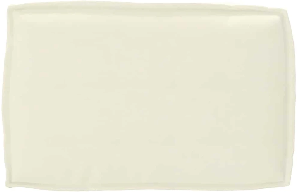 Pagalvių komplektas Oksfordo audinys Kreminė 120 x 50 x 52 cm