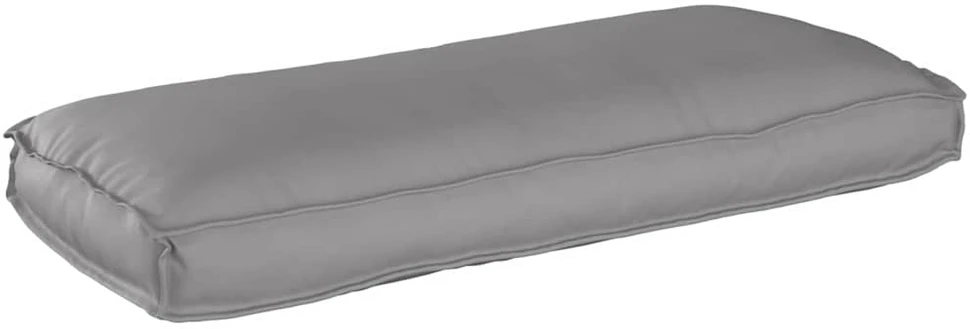 Pagalvių komplektas Oksfordo audinys Pilka 120 x 50 x 52 cm