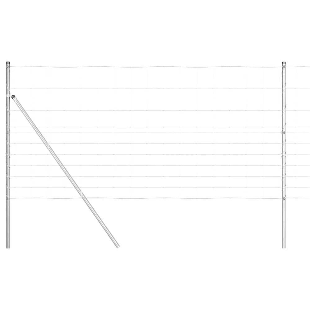 Pagrindo Suvirintas Vielos Tvora 25 x 1,2 m Sidabrinė Tinklelis