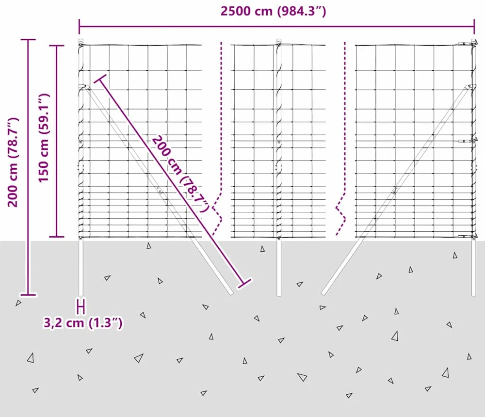 Pagrindo Suvirintas Vielos Tvora 25 x 1,5 m Sidabrinė Tinklelis
